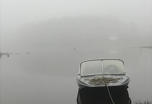 Fog over the sea